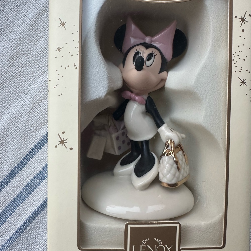 Lenox Minnie’s Shopping Spree Figurine